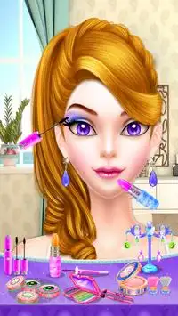 Doll Makeup Salon Games For Girls Screen Shot 1
