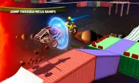 Mobil cepat mega Stunts Stunts Supercar Balap 2018 Screen Shot 0
