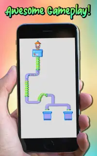 Perfect Pipes 3D Games - Pull The Pin Screen Shot 5