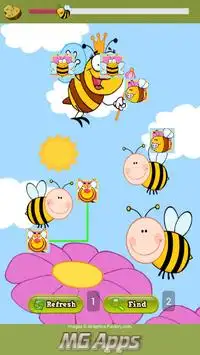 Busy Bees Match Screen Shot 3