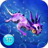 Underwater Dragon Animal Life Simulator
