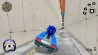 Blue hedgehog Racer Dash Screen Shot 3