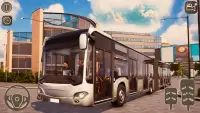 Simulator Bus: Mengemudi Bus City Coach - Bus Game Screen Shot 4