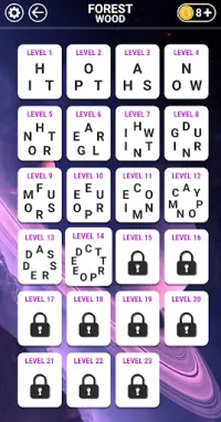 Wordnature - Free Word Connect & Search Crossword Screen Shot 5