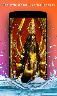Durga Maa Live Wallpaper HD Screen Shot 7
