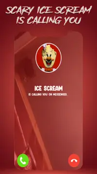 Scary Ice Creepy Call & Chat Screen Shot 5