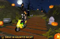 Halloween Party Bike Driver Screen Shot 3