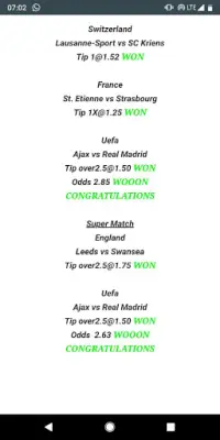 Surebet (Betika Predictions) Screen Shot 1