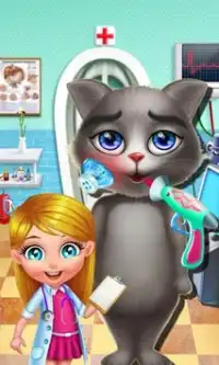 Cute Kitty's Teeth Care Screen Shot 1