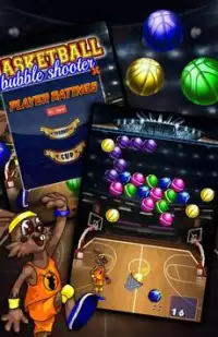 Basketball Bubble Shooter Screen Shot 3