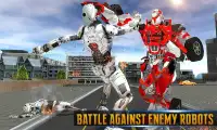 Superhero Robot Car Battle Sim Screen Shot 1
