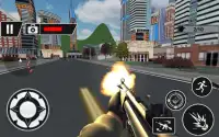 Polisi Mobil Gangster Modern Action Commando Comba Screen Shot 4