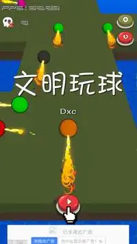 Run Color Ball-Play io Ping Bumper Jump Up Screen Shot 0