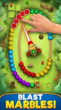 Marble Bubble Shooter Game Screen Shot 0