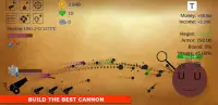 Idle Cannon: Gewinne den Kampf im Clicker-Spiel Screen Shot 2