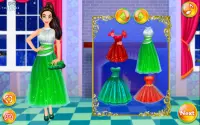 Dress up games for girl - Princess Christmas Party Screen Shot 1