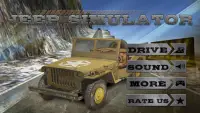 4x4 Army Jeep: Offroad Driving Game Screen Shot 4