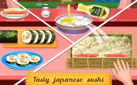 Japanese Food Restaurant - Food Cooking Game Screen Shot 2