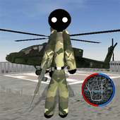 Stickman US Army Stickman Rope Hero counter