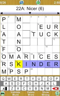 Barred Crossword Screen Shot 21