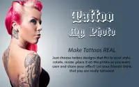 Tattoo On My Photo with Name for Boys & Girls Screen Shot 0