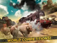 기차 시뮬레이션 2016: 최고 열차 지하철 경쟁 경기 Screen Shot 5