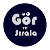 Gör ve Sırala - Zeka Oyunları Büyükler İçin