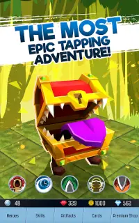 Tap Adventure Hero: RPG Idle Monster Clicker Screen Shot 1