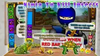 Ninja to kill insects Screen Shot 4