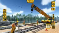 Indian Train Track Construcción: Juegos de Tren Screen Shot 6