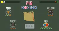 Pig Boxing - Pixel juego de lucha Screen Shot 1