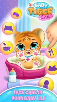 Baby Tiger Care Screen Shot 0