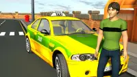 Taxi Car Driver Parking 3d Screen Shot 5