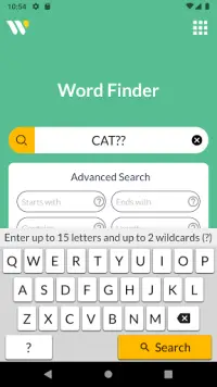 Wordfinder by WordTips Screen Shot 2