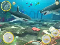 La vida del gran tiburón blanco: Megalodon Sim Screen Shot 10