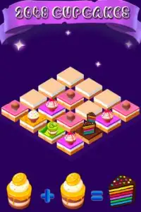 2048 Cupcakes - Cool math game Screen Shot 2