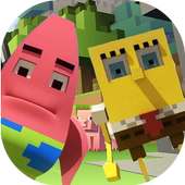 Sponge-bob Game Ninecraft Dash