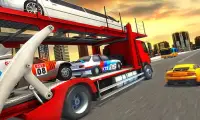 شاحنة نقل مقطورة شاحنة لعبة Screen Shot 2