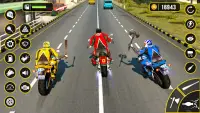 attaque de moto jeux de course Screen Shot 5