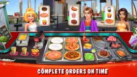 Crazy Cooking Chef: Kitchen Fever & Food Games Screen Shot 1