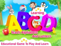ABC Kids: Learning games for kids! Preschool Games Screen Shot 0