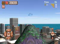 Город Птица Fly Simulator 2015 Screen Shot 7