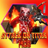 Mod Attack of Titans in MCPE   AOT Skins