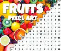 Paint Fruits Color By Number Game: Fruit Pixel Art Screen Shot 0