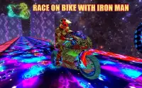 Rápido super-herói galaxy moto bike rider 2018 Screen Shot 4