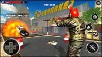 misiones de disparos gángster:juego antiterrorista Screen Shot 2