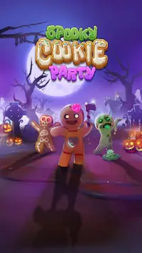 Spooky Cookie Party : Sweet Blast Puzzle Games Screen Shot 5