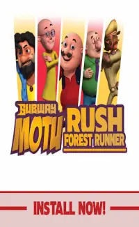 Subway Motu Rush - Endless Dash Forest  Runner Screen Shot 5