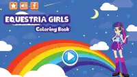 Coloring For Equestria Girls Screen Shot 0