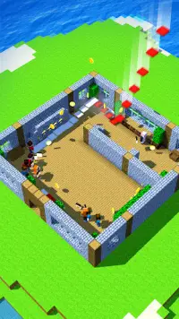 タワークラフト 3D - 放置建設ゲーム Screen Shot 1